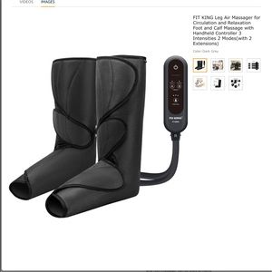 Fit King Leg air massager for relaxation and circulation. NWOT.